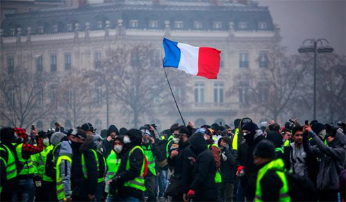 manifestación de los chalecos amarillos El gobierno francés exhorta a los “chalecos amarillos” a no manifestar el sábado